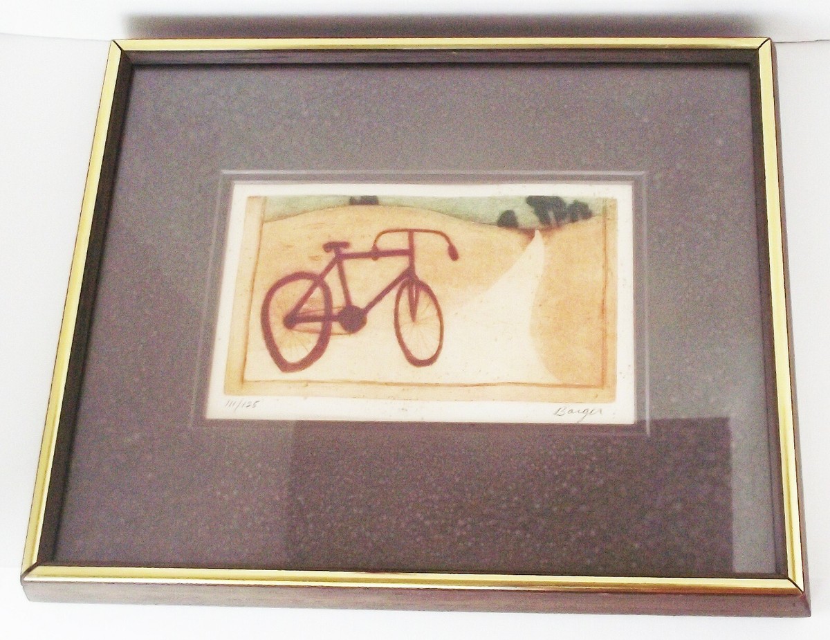 VINTAGE PETER BARGER ORIGINAL ETCHING #111/125 SIGNED EATHAN