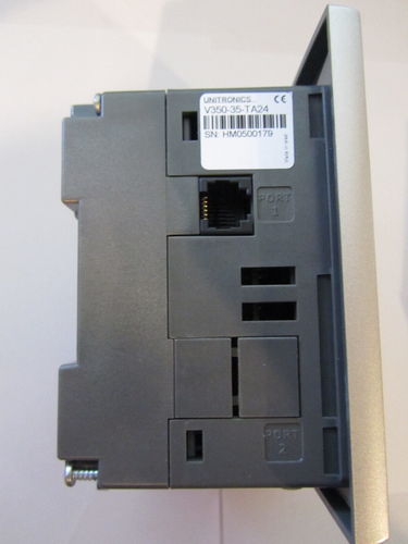UNITRONICS VISION 350 V350-35-TA24 PROGRAMABLE  LOGIC CONTROLLER UNUSED - Foto 3 di 14