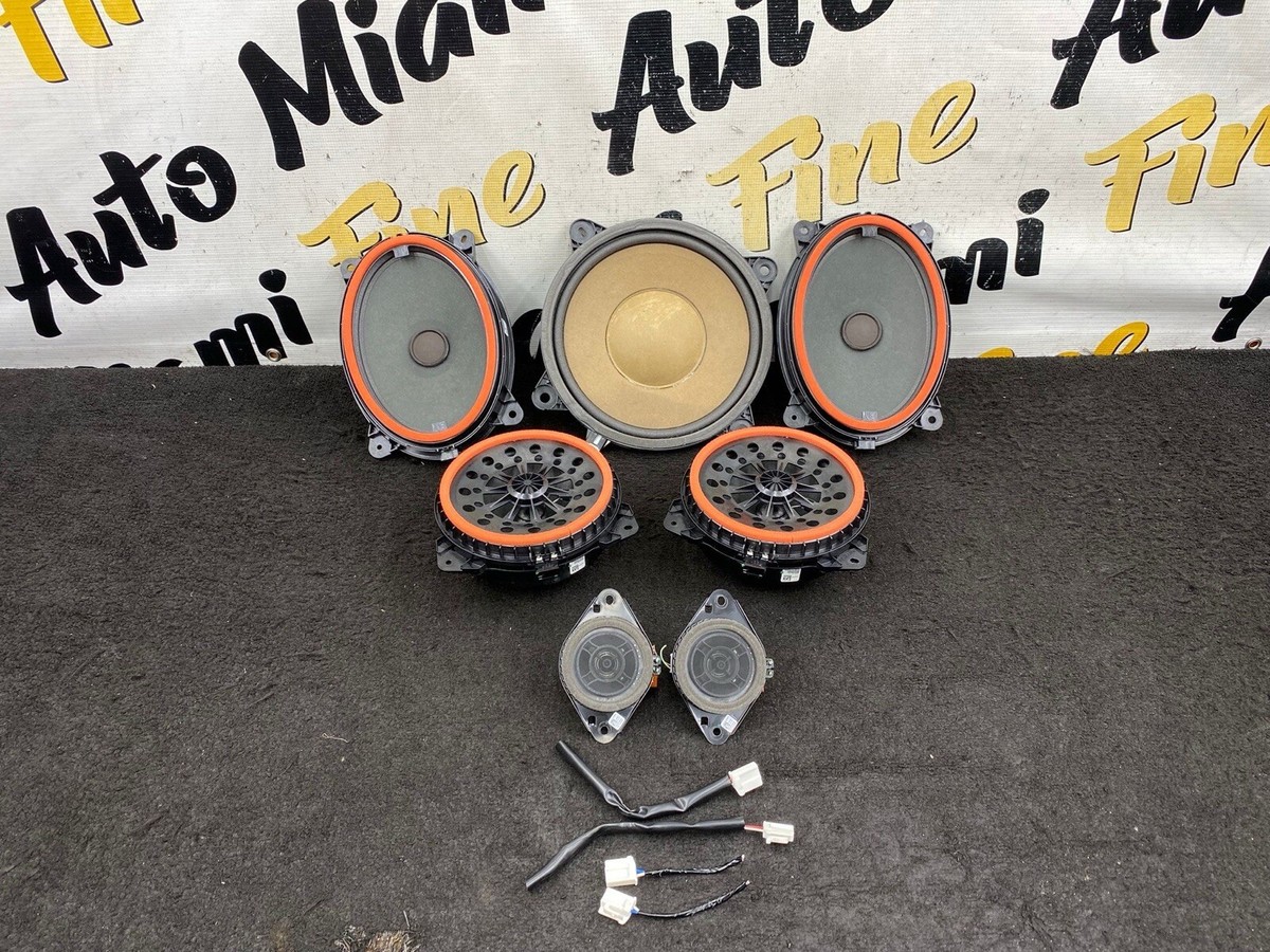 2023 Subaru WRX OEM Harman Kardon Door Speaker Set W/ Subwoofer