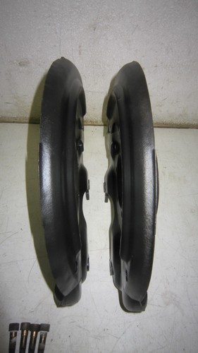 Chevy K20 Dana 44 3/4 Ton GM 10 BOLT 8 Lug Caliper Bracket Backing Plates Set #1 - Picture 7 of 12