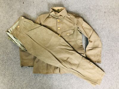 Y5886 Imperial Japan Army Military gear uniform top bottom set