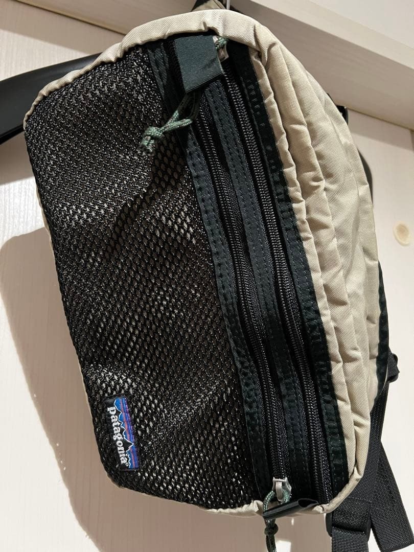 00s Patagonia Hip Chest Pack Hecho en EE. UU. Nylon Cintura Body Bag Usado