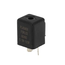 Asymmetrical Waterproof Auto Relay 2 Pins 60V 10A for Car Motorcycle Boat