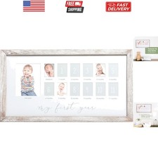 My First Picture Frame, Baby's First Twelve Photo Collage and Gender Neutra...