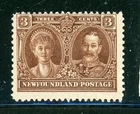 NEWFOUNDLAND 147 SG166a MH 1928-29 3c Queen Mary & KGV CV$3