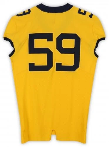 Золотая футболка West Virginia Mountaineers TI NO59 из футбольной программы — размер 48+4 - Изображение 3 из 3