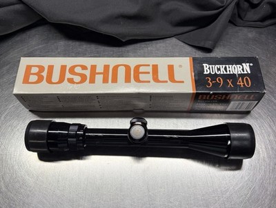 BUSHNELL Buckhorn 3-9X40 Rifle Scope 77-3900 Wide Angle Scope, W/ Original PKG