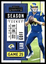 Jared Goff 2020 Panini Contenders #52 Rams NFL READ FREE SHIPPING AutographDen