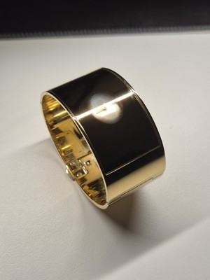 Calvin Klein K34234-00 Damen Cuff Uhr   Edelstahl, Gold, guter Zustand