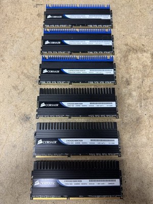 Corsair Dominator 12GB (6X2GB) DDR3-1600 PC3-12800 RAM Kit CM3X2G1600C9D6