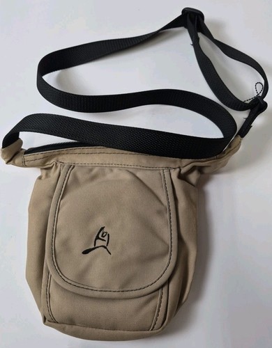 Overland Equipment Crossbody Beige Travel Adjustable Multipocket Purse Bag