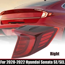 Right Passenger Side LED Tail Light For 2020-2022 Hyundai Sonata SE/SEL