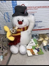 Vintage Stuffins CVS 1999 Frosty the Snowman Plush Beanies “8 New Wit Tags Rare