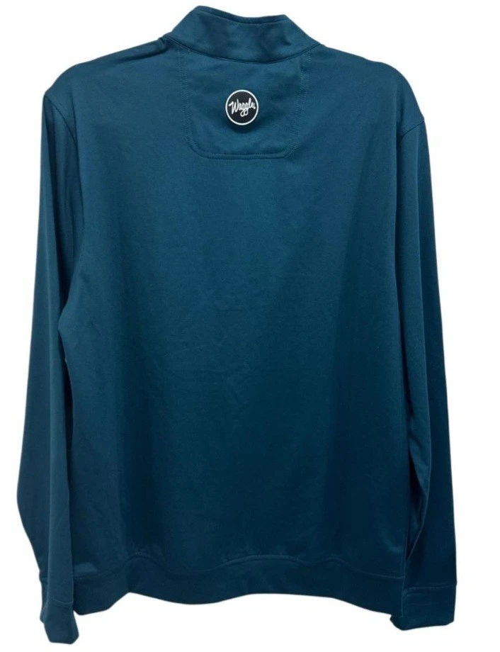 Waggle Quarter Zip Pullover Men Kentucky Buck 75% Polyester 25% Spandex R$89 - Image 2 of 4