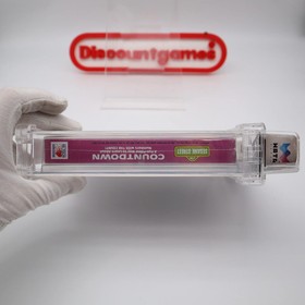 NES Nintendo SESAME STREET COUNTDOWN - WATA GRADED 8.5 A! NEW & Factory Sealed!