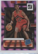 2022 Panini Donruss Rated Rookie Holo Purple Laser 98/99 Christian Koloko 15sx