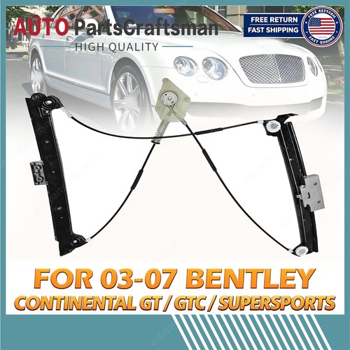 Bentley Continental GT 2016-2021 Front Right Window regulator P/N 3W0837402J Photo - $79