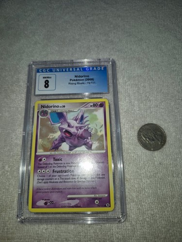 Nidorino graded CGC 8 for sale on eBay