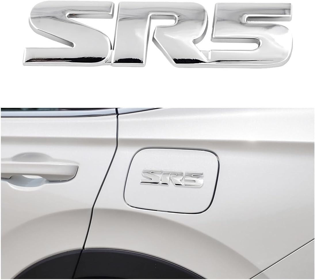 Premium 3D Classic Metal Emblem Nameplate Logo, Universal Engine Badge Sticker D