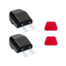 Deer Whistles for Car, Auto Save a Deer Warning Device, Universal 2 PCS Black