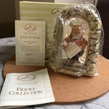 Brambly Hedge by Royal Doulton Winter Collection Home for Supper Rare