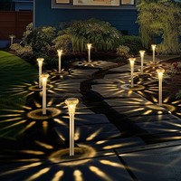 Solarlampen 6 StüCk LED Gartenleuchten Warmweiß Automatisches Licht AußEn