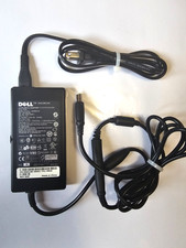 Genuine Dell 65W Laptop AC Adapter Charger Power Cord -Dell p/n DK138 - tested