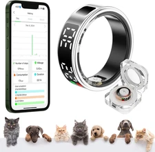 2025 New Smart Ring for Men & Women Multifunction Display Screen Sleep/Heart Rat