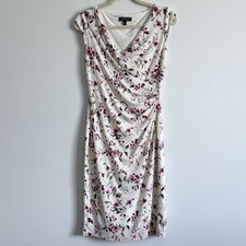 LRL Ralph Lauren Floral Stretch Knit Dress Woman S Guest Party Cocktails Garden