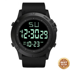 Waterproof Digital Sports Watch Military Tactical LED Backlight Wristwatch Men