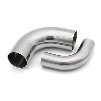 304/316L SS Sanitary 90° Weld Elbow 19-102mm Long Pipe Fitting Food Grade Kit