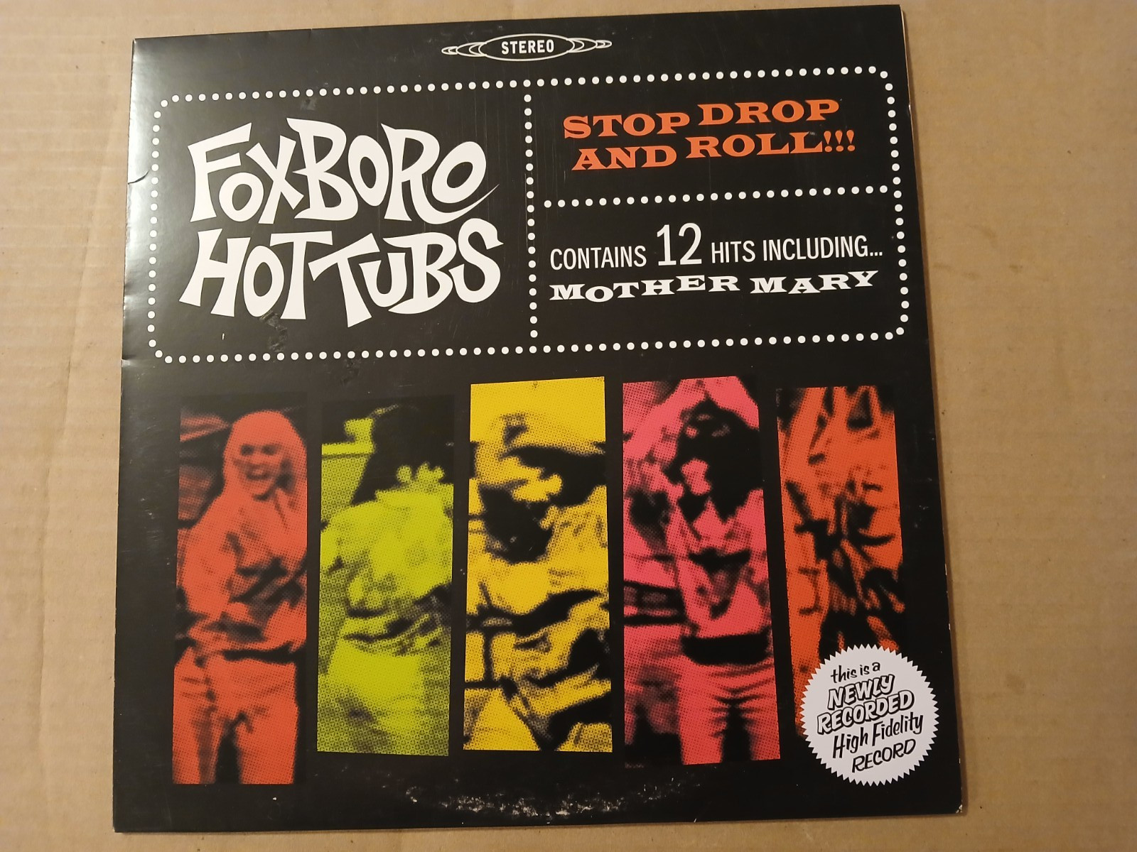 FOXBORO HOT TUBS STOP DROP AND ROLL RECORD ALBUM LP GORGEOUS GREEN VINYL