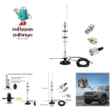 Compact Police Scanner Antenna for SDR & Two-Way Radio - Easy Setup & Travel
