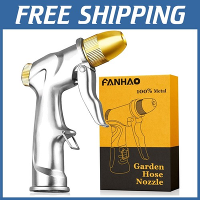 #ad Heavy Duty Metal Garden Sprayer 4 Spray Modes $38.69