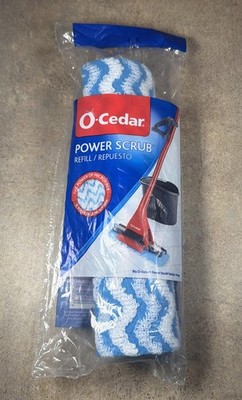 O-Cedar Power Scrub Refill/ Replacement Mop Head NEW SEALED for Roller Mop (1)