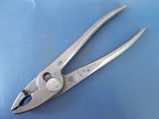 Vintage Antique USA Pliers, Slip Joint McKaig Hatch Screwdriver Tip 6-1/2”