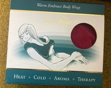 DreamTime Hot cold Compress Aromatherapy Warm Embrace Body Wrap Red Pre-Owned