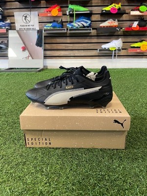 Puma King Ultimate AOF FG/AG Black/White | eBay