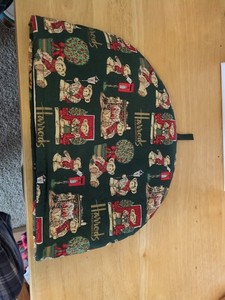 Vintage Harrods Knightsbridge Teddy Bear Christmas Tea Cozy
