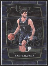 Santi Aldama 2021-22 Panini Select #64 Blue (Retail Base) Rookie
