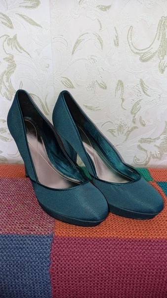Women Monsoon Heels Green 39