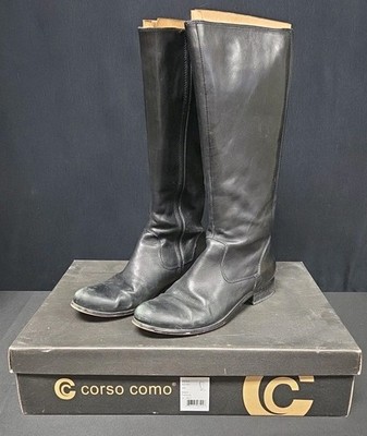 Corso Como Women's Rena Knee High Boots Leather Size 9 M