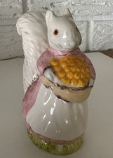 Royal Albert Beatrix Potter Goody Tiptoes Figurine, Hand Painted Ceramic, 1989