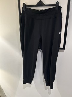 Sweaty Betty Gaia Performance Yoga Capri Crop Pants Trousers RRP£80 XL