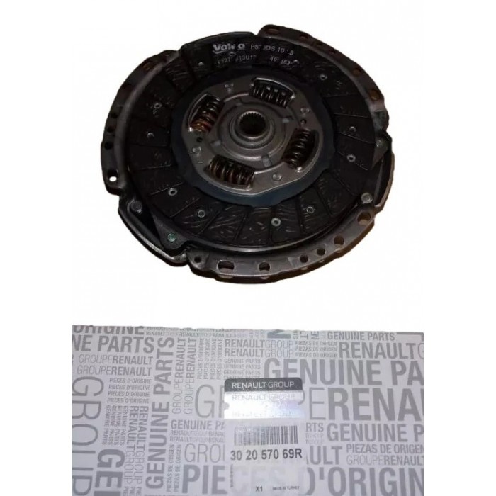 Kit embrayage pour Dacia Sandero II mécanisme disque butée 3 pièces