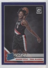 2019-20 Panini Donruss Optic Rated Rookie Purple Prizm Nassir Little #154 kk4