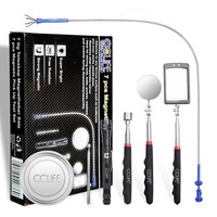 Magnet Teleskop Werkzeug Set Inspektionsspiegel Magnetheber Led Spiegel Pick Up