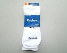 READ NOS 2010 Reebok Medium Women's Youth All Sport Antimicrobial Socks FREESHIP