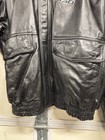 Ford F-150 Embroidered Burks Bay Vintage Leather Jacket Size XL — photo 3