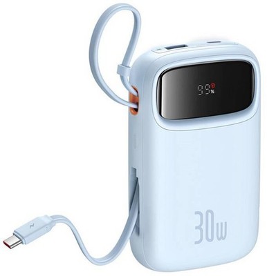 6932172667726 Powerbank Baseus QPow 2 10000mAh 30W z 2 wbudowanymi kablami USB-C